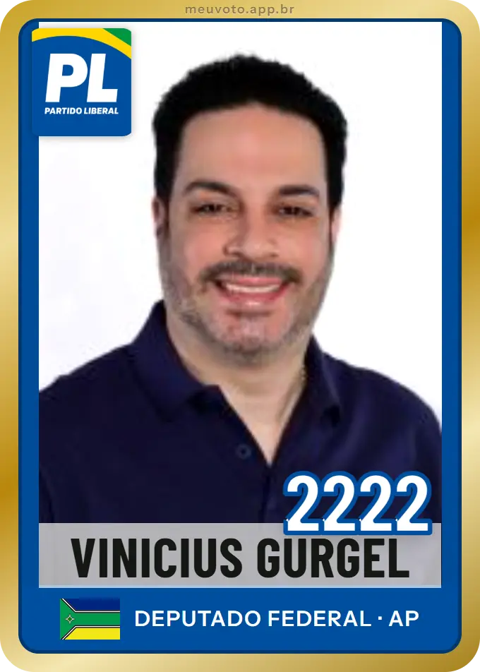 Carta de Vinicius Gurgel, número 2222, PL