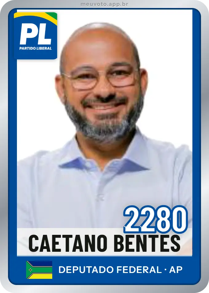 Carta de Caetano Bentes, número 2280, PL
