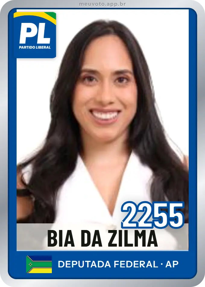 Carta de Bia da Zilma, número 2255, PL