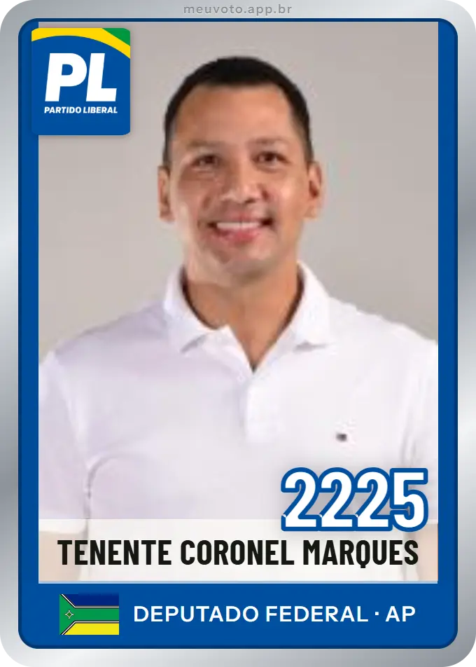 Carta de Tenente Coronel Marques, número 2225, PL