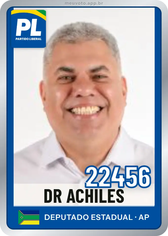 Carta de Dr Achiles, número 22456, PL
