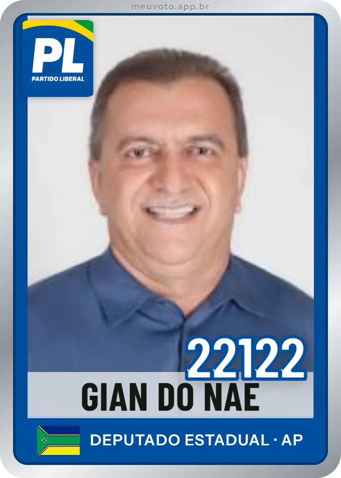 Carta de Gian do Nae, número 22122, PL