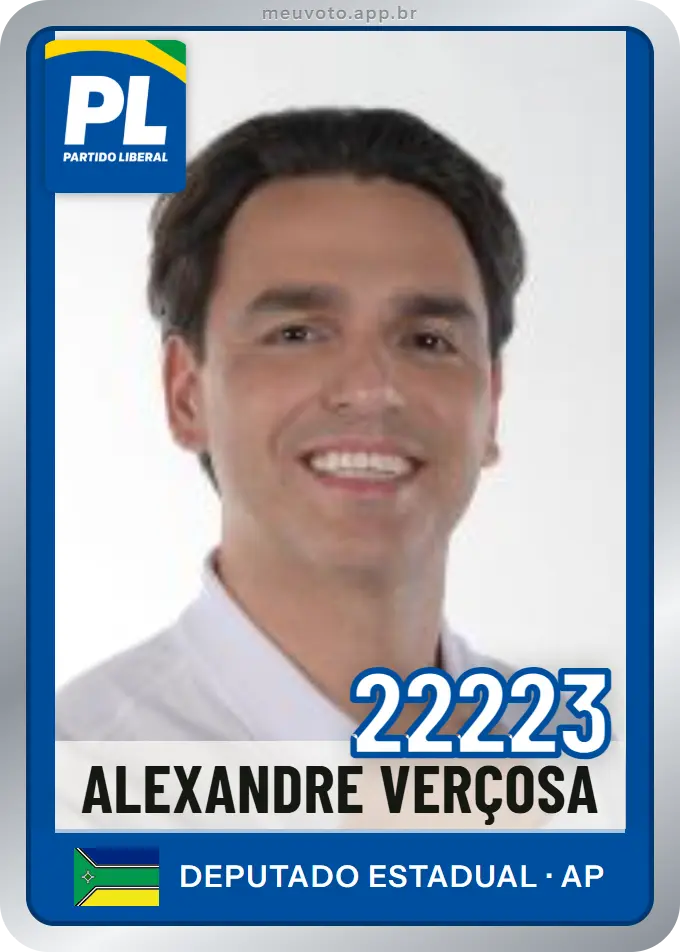 Carta de Alexandre Verçosa, número 22223, PL