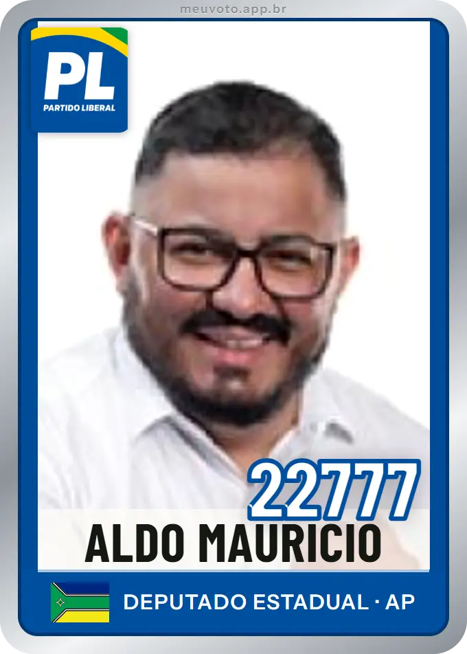 Carta de Aldo Maurício, número 22777, PL