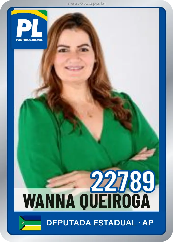 Carta de Wanna Queiroga, número 22789, PL