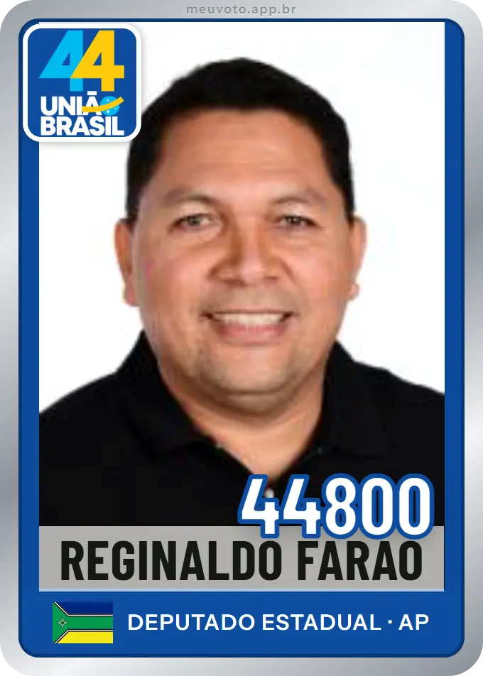 Carta de Reginaldo Faraó, número 44800, União