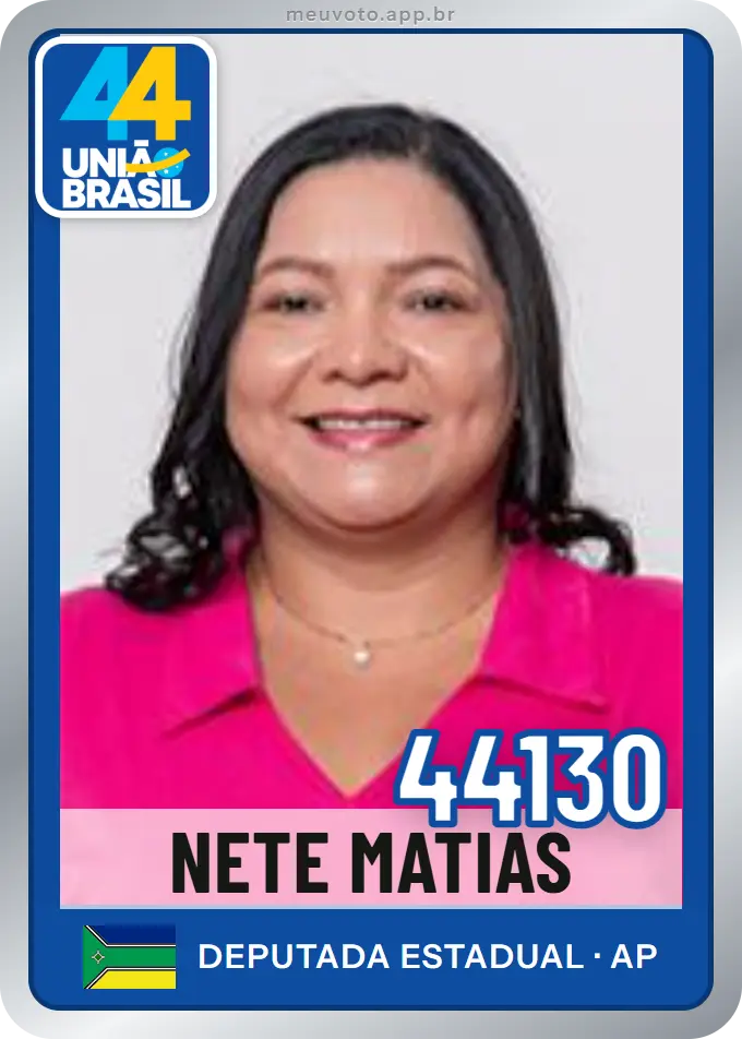 Carta de Nete Matias, número 44130, União