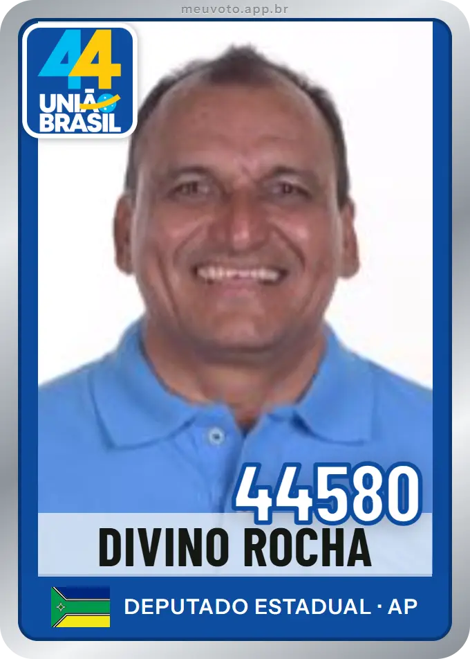 Carta de Divino Rocha, número 44580, União