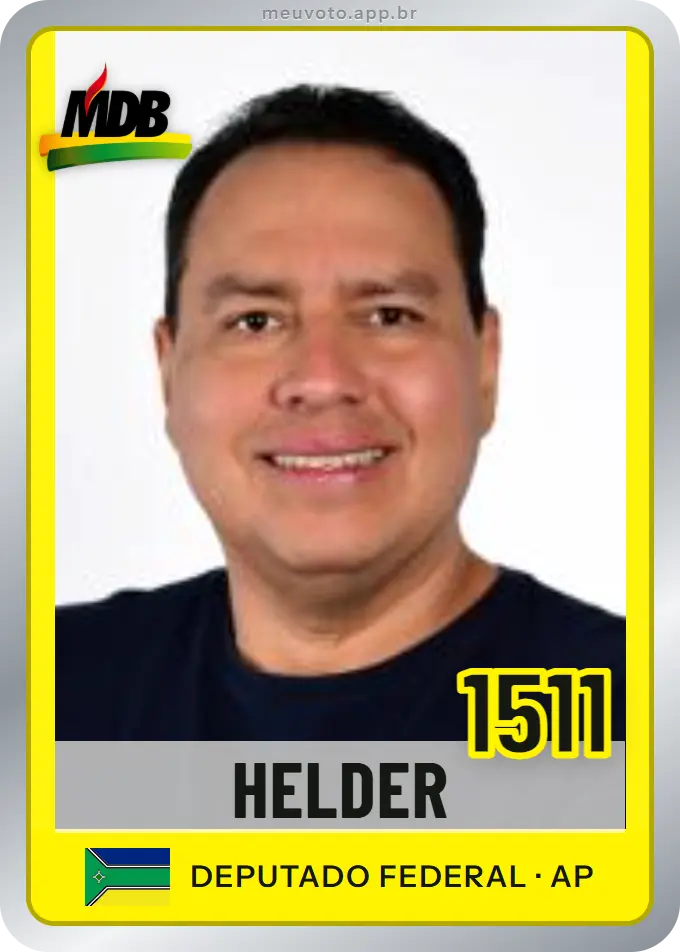 Carta de Helder, número 1511, MDB
