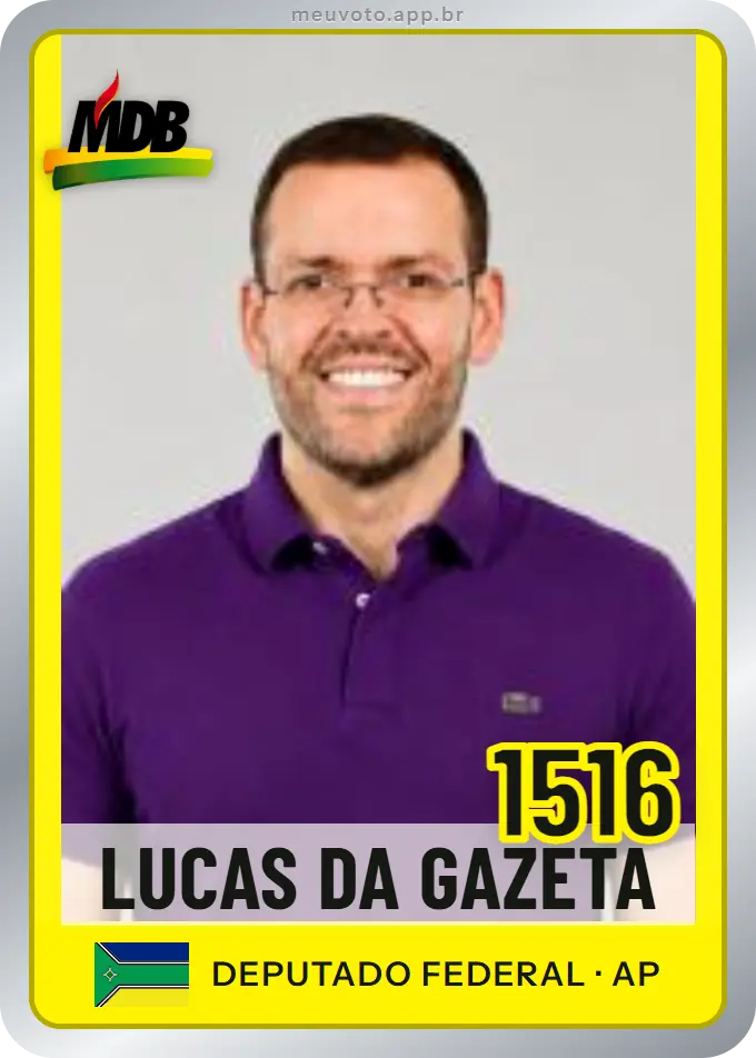 Carta de Lucas da Gazeta, número 1516, MDB