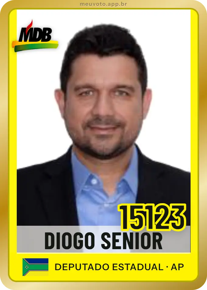 Carta de Diogo Senior, número 15123, MDB