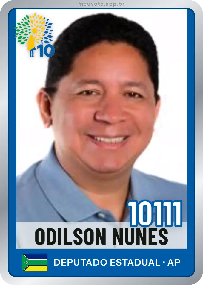 Carta de Odilson Nunes, número 10111, Republicanos