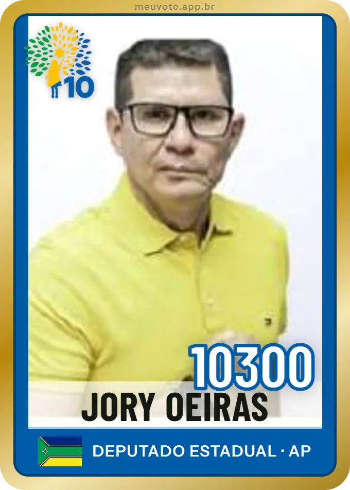 Carta de Jory Oeiras, número 10300, Republicanos