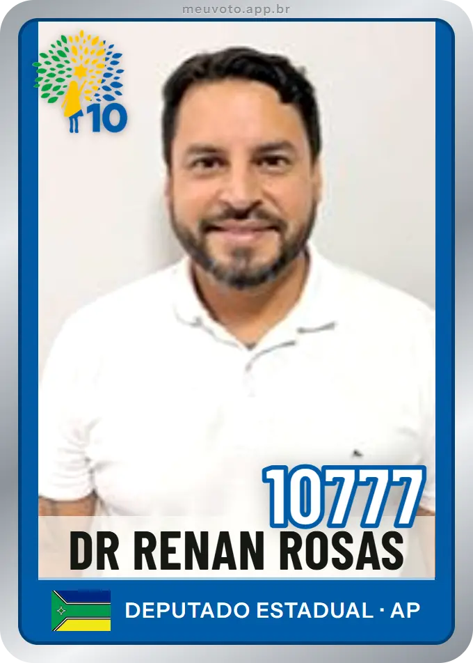 Carta de Dr Renan Rosas, número 10777, Republicanos