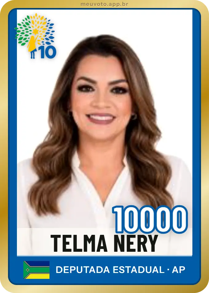 Carta de Telma Nery, número 10000, Republicanos
