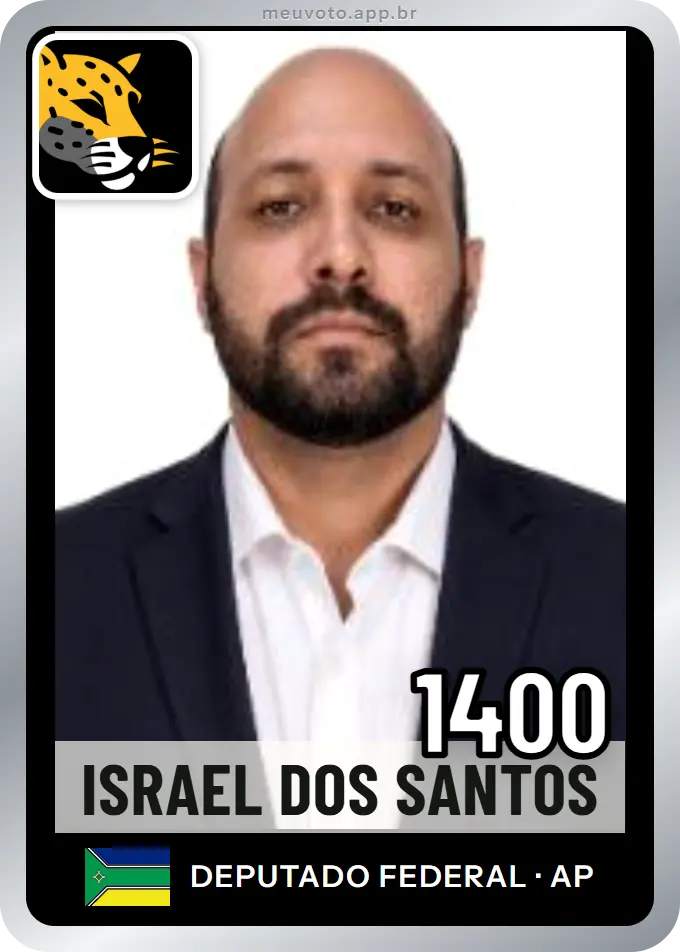 Carta de Israel dos Santos, número 1400, Missão