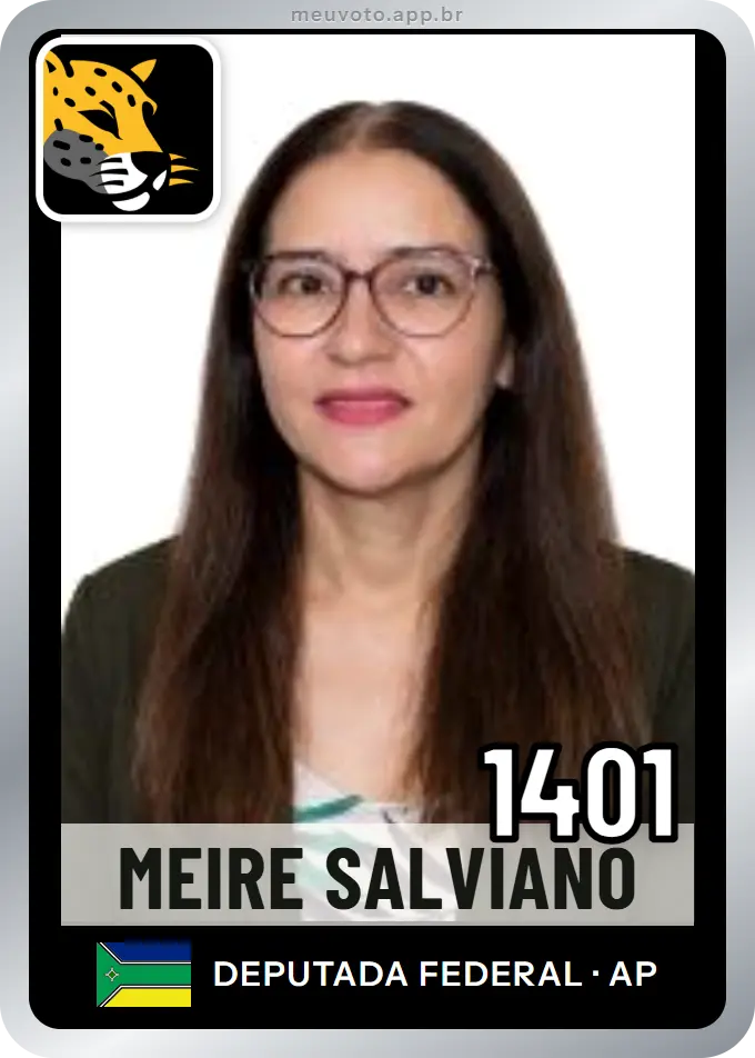 Carta de Meire Salviano, número 1401, Missão
