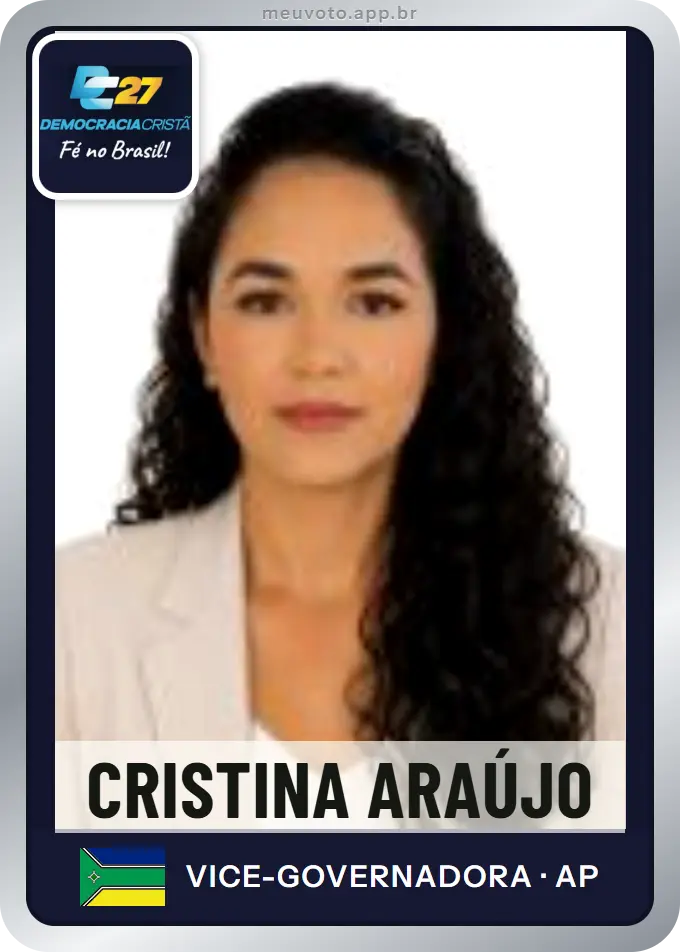 Carta de Cristina Araújo, DC