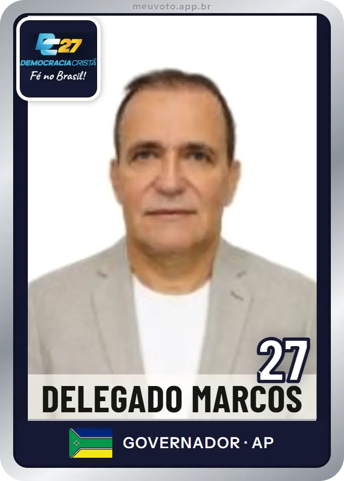Carta de Delegado Marcos, número 27, DC