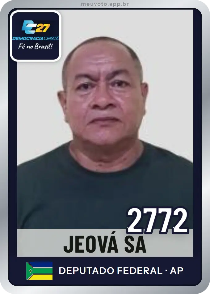 Carta de Jeová Sá, número 2772, DC