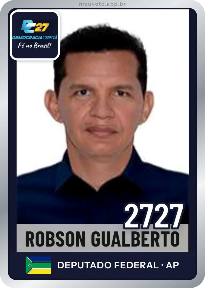 Carta de Robson Gualberto, número 2727, DC