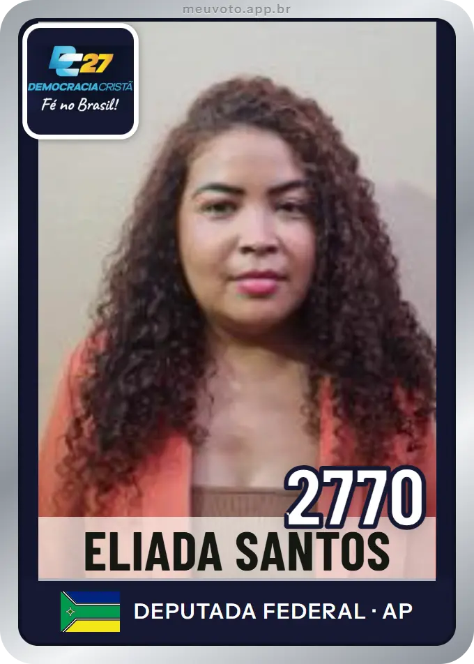 Carta de Eliada Santos, número 2770, DC