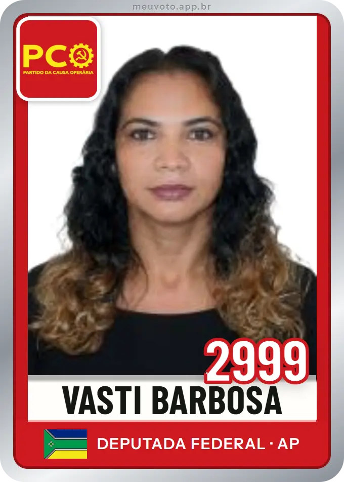 Carta de Vasti Barbosa, número 2999, PCO