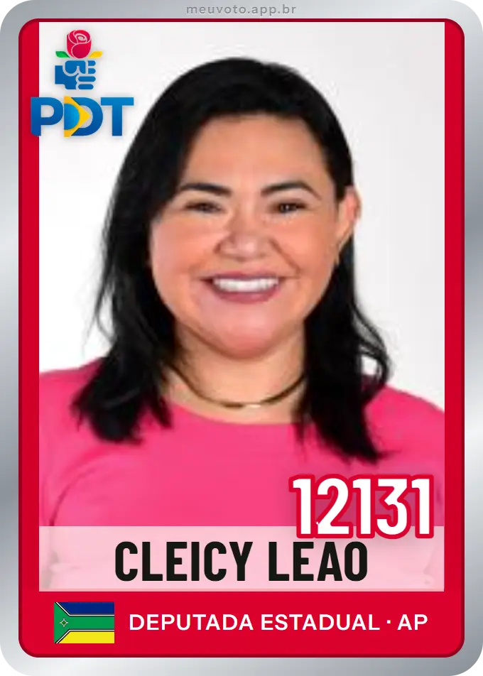 Carta de Cleicy Leão, número 12131, PDT