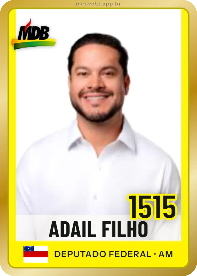 Carta de Adail Filho, número 1515, MDB