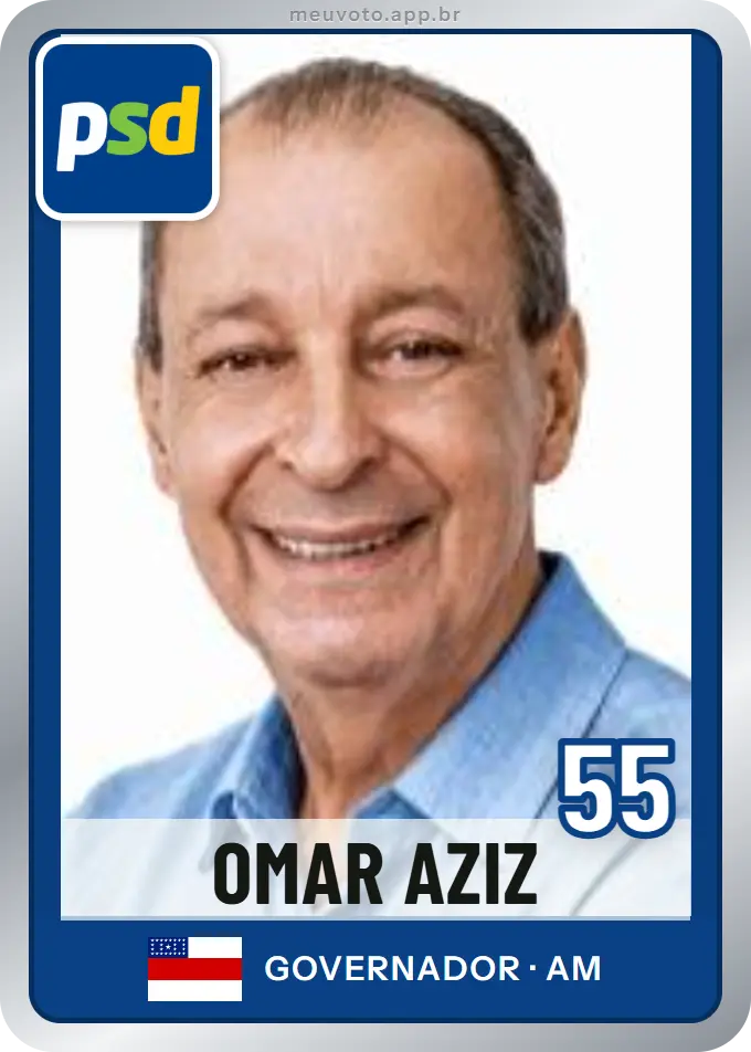 Carta de Omar Aziz, número 55, PSD