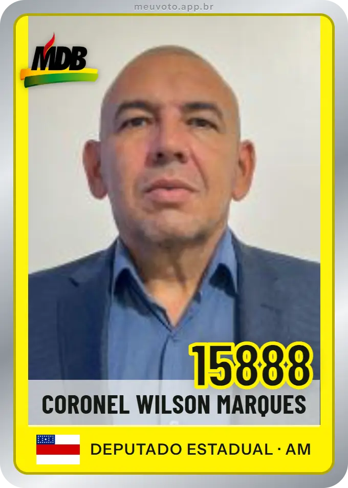 Carta de Coronel Wilson Marques, número 15888, MDB