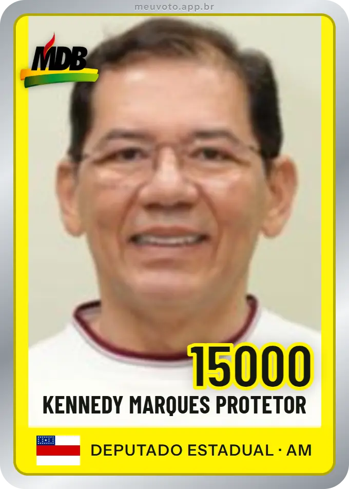 Carta de Kennedy Marques Protetor, número 15000, MDB
