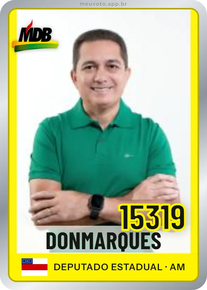 Carta de Donmarques, número 15319, MDB