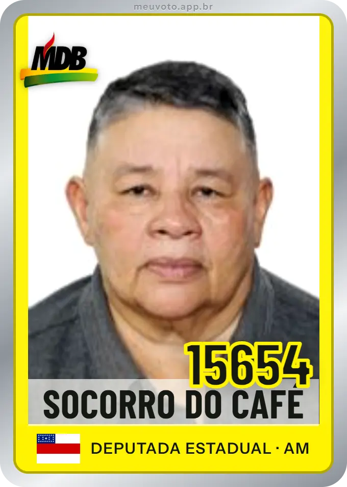 Carta de Socorro do Café, número 15654, MDB