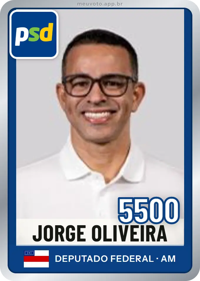 Carta de Jorge Oliveira, número 5500, PSD