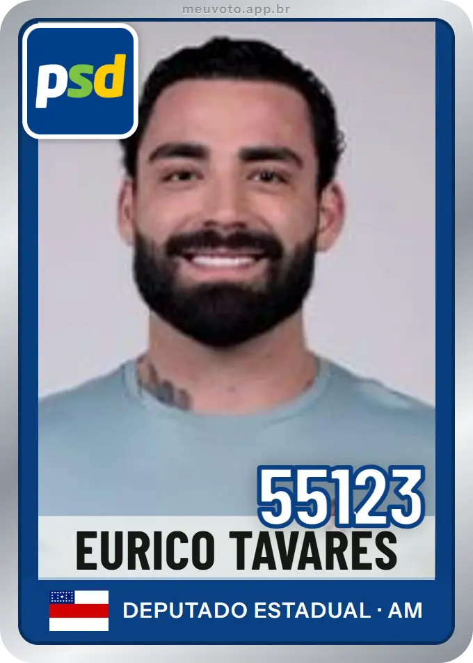 Carta de Eurico Tavares, número 55123, PSD
