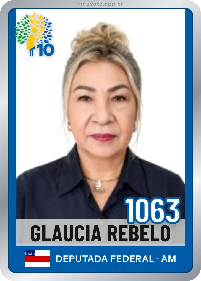 Carta de Glaucia Rebelo, número 1063, Republicanos
