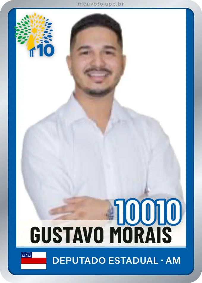 Carta de Gustavo Morais, número 10010, Republicanos
