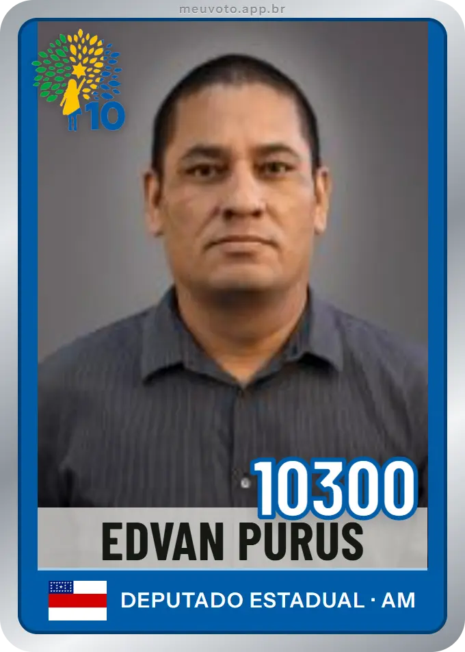 Carta de Edvan Purus, número 10300, Republicanos