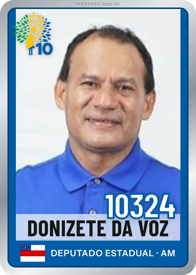 Carta de Donizete da Voz, número 10324, Republicanos
