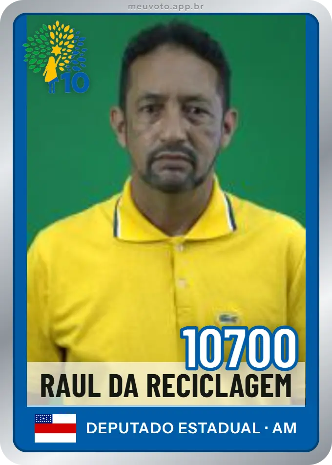 Carta de Raul da Reciclagem, número 10700, Republicanos
