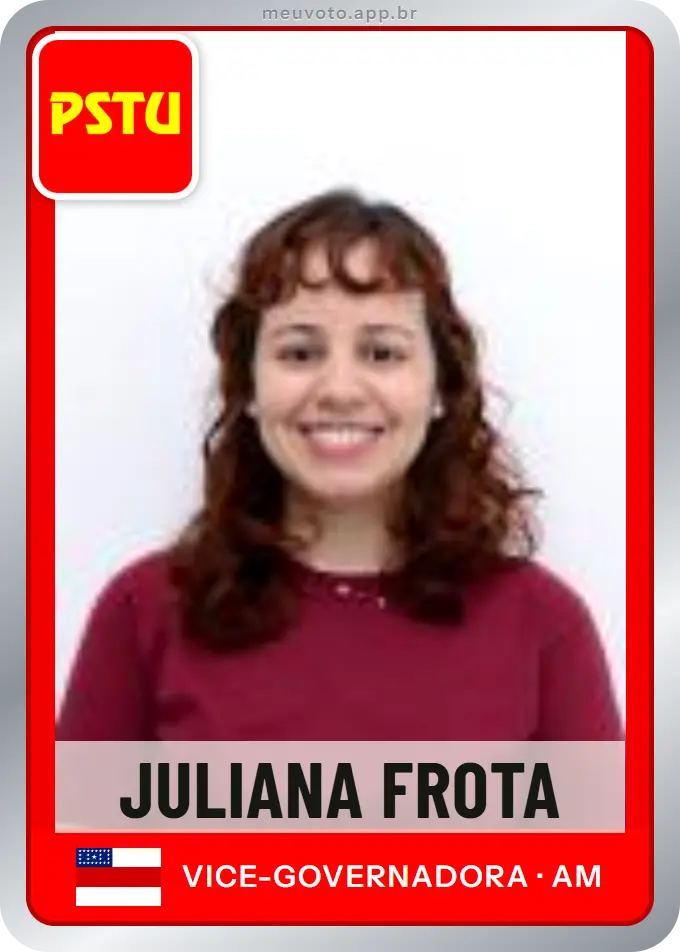Carta de Juliana Frota, PSTU