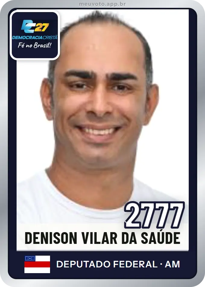 Carta de Denison Vilar da Saúde, número 2777, DC