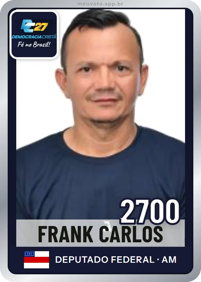 Carta de Frank Carlos, número 2700, DC