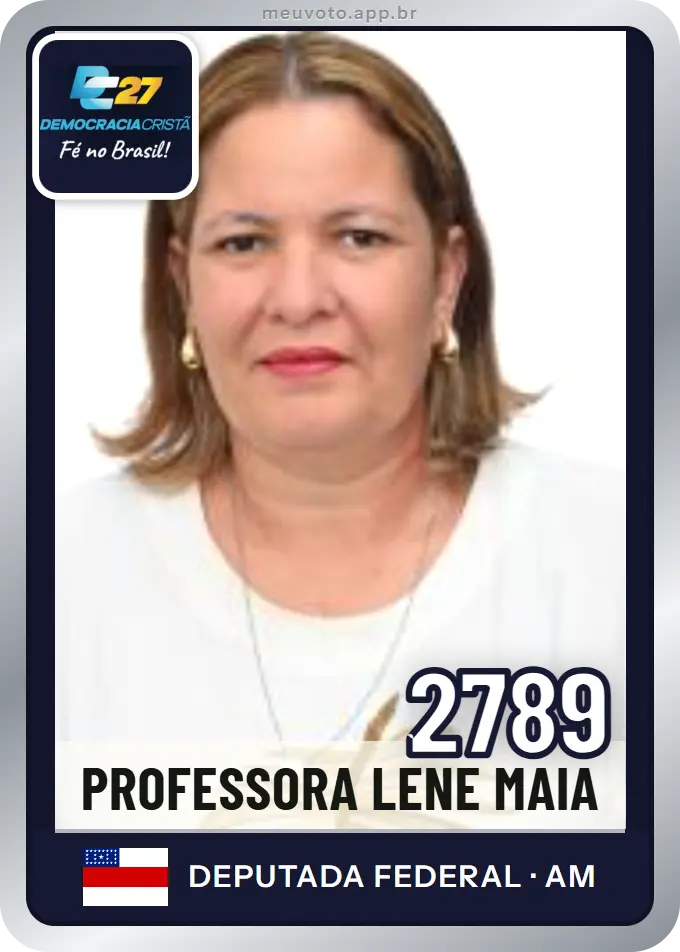 Carta de Professora Lene Maia, número 2789, DC