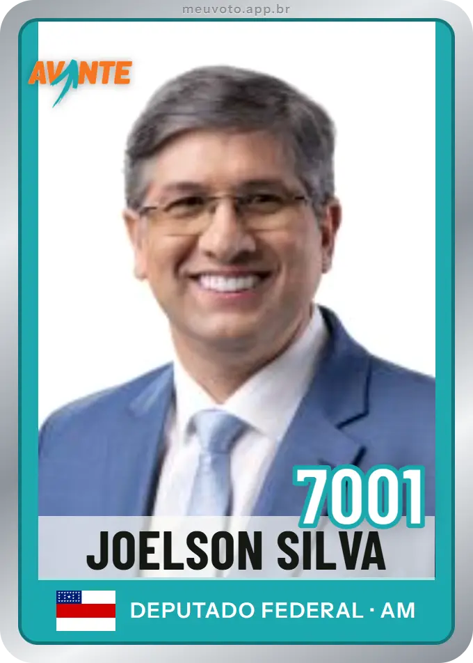 Carta de Joelson Silva, número 7001, Avante