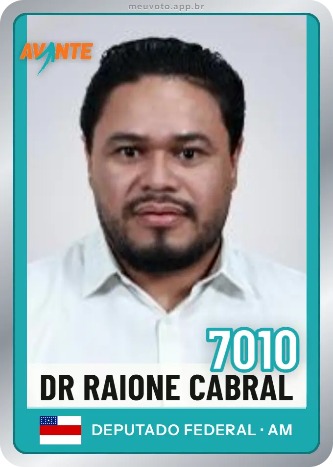 Carta de Dr Raione Cabral, número 7010, Avante