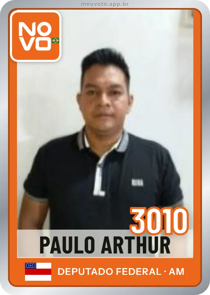 Carta de Paulo Arthur, número 3010, Novo