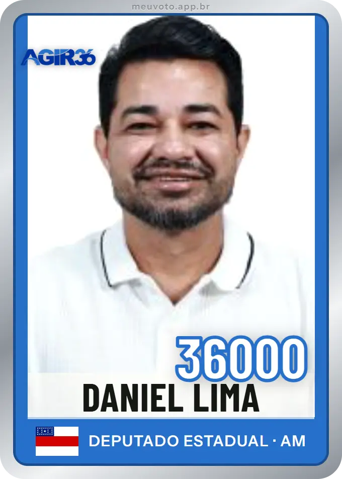 Carta de Daniel Lima, número 36000, Agir