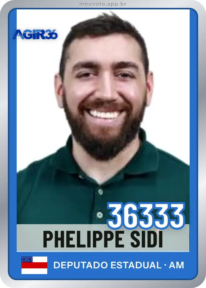 Carta de Phelippe Sidi, número 36333, Agir